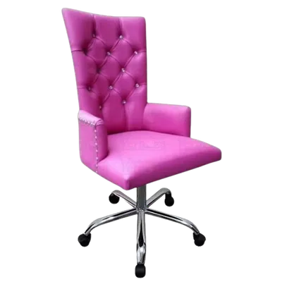 SILLA CAPITONEADA CROMADA