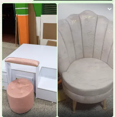 TARIMA CON SILLA FLOR imagen 1